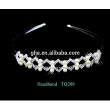 New fashion wholesale strass pearl hair band